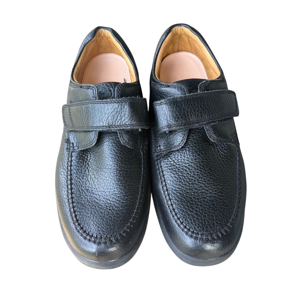 Dr Comfort Scott 9210 Mens 11.5 Wide Black Leather Diabetic Orthopedic Shoes EUC - Picture 3 of 6